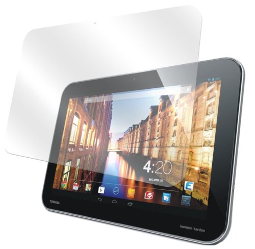 dipos Toshiba Excite Pro Schutzfolie (2 Stück) - kristallklare Premium Folie Crystalclear