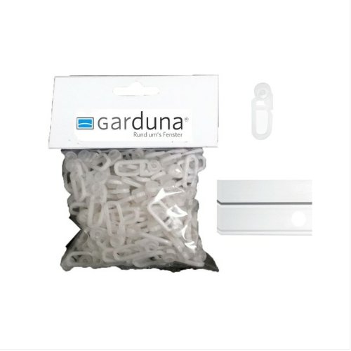 Preisvergleich Produktbild Garduna Rollringe, Innenlaufrollen, Gardinenröllchen, weiss (100)