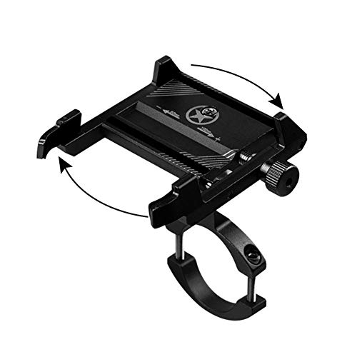 Preisvergleich Produktbild SinceY Aluminiumlegierungs-Fahrradhalterung Mit Rutschfestem Design, Universalfahrrad-Telefon-Halter-justi... Lenker-Halter-Extender Ideal Für Straßen-Mountainbikes Im Freien, 360 Grad-Rotation
