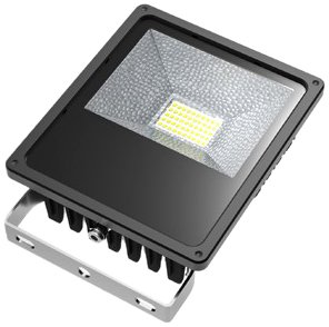 YYC YYCFM051PW - Faro a LED da 50 Watt, 4.000 lumen, colore nero/trasparente