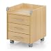 Produktbild Kettler Rollcontainer aus Holz – Schreibtisch Rollcontainer mit 3 Schubladen – stabile Ausführung – geeignet für Büro und Kinderzimmer