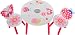 IB-Style - Children's seating area "Papillon" | 2 chairs + 1 table | table and chair set nursery furniture kids