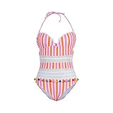 two-piece beach wear swimsuit with valance neckholder bikini top and bikini bottoms Women's Set Push Up Swimsuits Beach Swimsuit Swimwear Swimwear Women's Beach Strap Bikini Set Push Up Ruffled Tankini Set Swimwear with Shorts Women's Ruffled Tie Dye Bandeau Bikini Swimsuits with Briefs S-XXL Women's Crossover Mesh Padded Bikini Set Two Piece Beach Wear Bandeau Beach Fashion Flowers Print Bikini Bottoms Women's Bikini