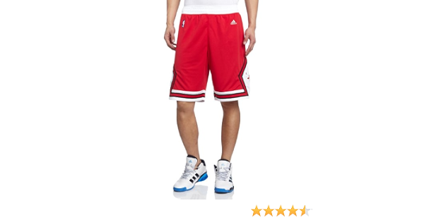 PANTALONCINI ADIDAS NBA CHICAGO BULLS SHORTS BASKETBALL (ROSSO, M) :  Amazon.it: Abbigliamento