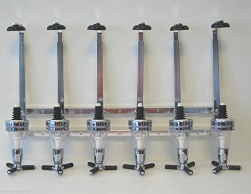 Kronenburg Bar Butler Wand – Getränkeportionierer für 6 Flaschen - 2