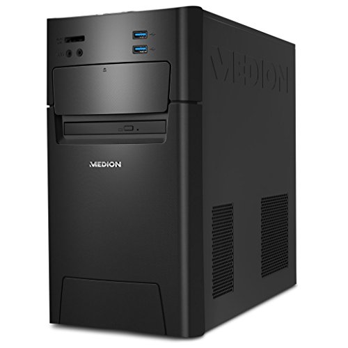 MEDION AKOYA P5331 DR PC System, Intel Core i5-6402P, 1.000 GB HDD, 128 GB SSD, 8 GB DDR4 RAM, Hot-Swap, MD Radeon RX 460 Grafik, Windows 10 Home, schwarz - 3