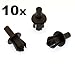 Produktbild 10 x E39 5 mm Kunststoff Expansion Stift Clips für Vorderrad Arch Liner/Futter – 51–47–8-166–992, 51478166992