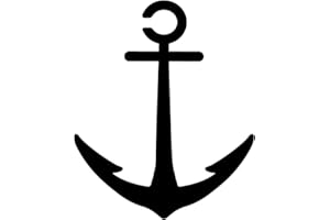 Tatuaggio con ancora piccola Inkster® | Tatuaggio temporaneo con certificazione cosmetica UE | impermeabile + vegano | Tatuaggio rivoluzionario di 2 settimane