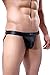 Produktbild Shino Herren Slip Jockstrap Brief Leder Optik Gr. M-L schwarz Neu