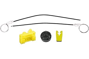 Bossmobil Original compatible avec CLIO, 2/3 portes, devant gauche, kit de réparation du lève vitre