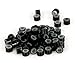 500 X HAIR EXTENSIONS 5MM SILICONE LINED BEADS LOOP CLIPS FOR MICRO RING Z020