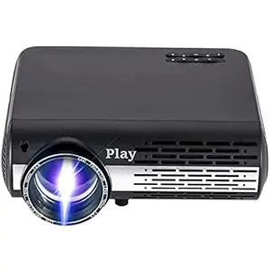 Newest 4k 2k Full HD LED 3D Latest Advance Projector for all Home Entertainment Office Education Purpose with VGA USB HDMI AV INPUT AUDIO 3D Stereo Surround Speaker| Impressive Design| High Brightness & Contrast| Native Full HD Resolution with Long Led lifespan