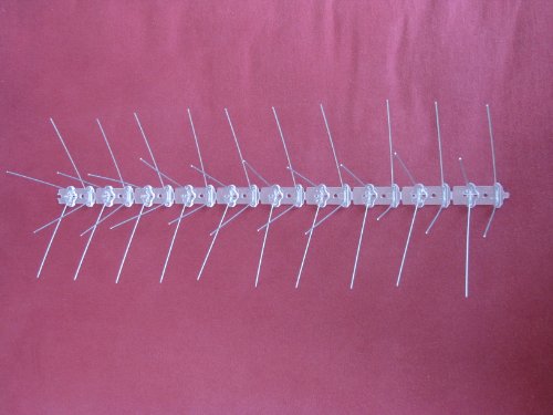 Taubenspikes Bird spikes 4 reihig auf 50 cm Polycarbonatleiste, Taubenabwehr, Vogelschutz, Bird control von MD - 4