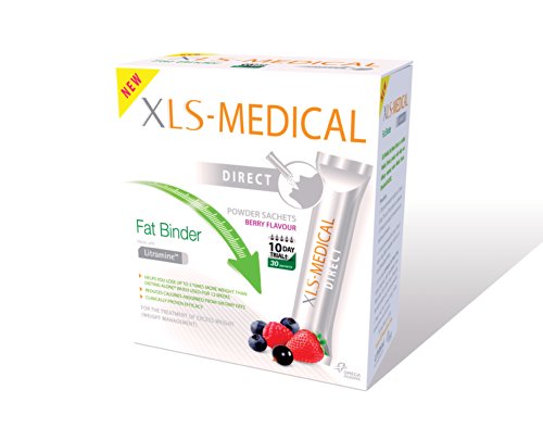XLS MEDICINAL SABOR FRUTOS DEL BOSQUE Fat Binder DIRECTO Pérdida De Peso tratamiento - Pack of 30