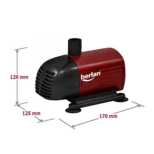 Berlan 38 Watt Springbrunnenpumpe 1.500 L/h – BSBP38 - 3