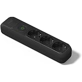 FAMATEL &ndash; Power strip 3 sockets | Plugs with power switch | Without cable | Up to 3680W | Child protection | Orientation sock