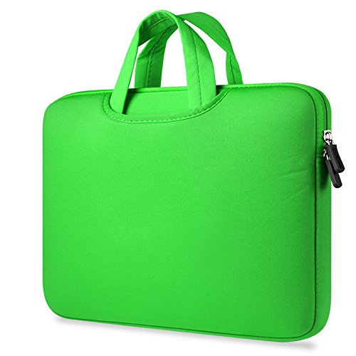 Crisant einfachen Stil Sleeve Hülle pour Laptop 11-11,6 zoll,Cotton Stoßfest Notebooktasche Tasche / Computer bag / Handtasche / Ultrabook Hülle Sleeve / Case Cover Pour MacBook / Asus Zenbook / Lenovo / Samsung / Sony / HP / Dell / Chromebook (Dunkelgrün)