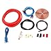Produktbild HermosaUKnight Professioneller 2300W 4 Gauge Amp Kit Verstärker installieren Verdrahtung & 2.5 Farad Digital Capacitor Installation Verdrahtung Draht-Bunt