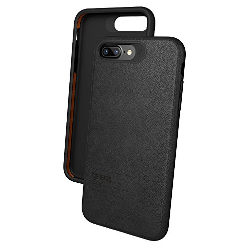 GEAR4 Mayfair 5 5  Funda Negro - Fundas para tel  fonos m  viles  Funda  Apple  iPhone 7 Plus  14 cm  5 5    Negro 