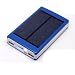 Produktbild eyeCam DUAL 10000 mAh Solar Ladegerät, neue Version April 2016, 2A und 1A - Universal externes Akku Batterie Netzteil Power Charger für Smart Phone Handys MP3 Player Navi Ebook reader PDA mini Speaker iPhone, iPad, iPod, Samsung Galaxy, Motorola, HTC, LG, Nokia, Sony Ericsson, Samsung Tab Farbe: blau (81)