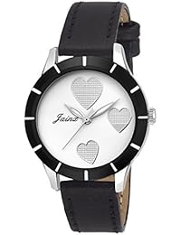 Jainx Round White Dial Analogue Watch For Women & Girls - Jw555