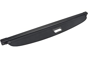 BONRYAN Couvre-Bagages pour Chien pour 2016-2021 Mercedes-Benz Classe GLC Couvre-Bagages Extensible Noir avec Store à Enrouleur