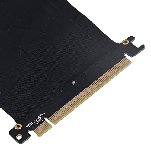 PCI Express 9 5 pulgadas de puerto de extensi  n 16x cable flexible de alta velocidad tarjeta de adaptador de cinta Riser