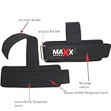 6cm wide Neoprene Padded Weightlifting gym straps body building