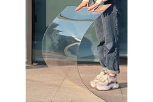 SANJIAOJIA Transparent Polycarbonate Roof Panels, Acrylic Glass Panels, Plastic Sheet, PC Endurance Board, Greenhouse Panels, Garden, Canopies, Window, Patio, Balcony, UV Protection, Impact-Resistant (1.22 x 1