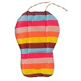 Universal Kinderwagen Sitzauflage, Buggy Auflage Regenbogen - 5
