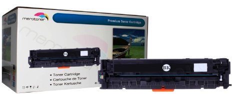 Merotoner® Toner kompatibel ersetzt HP Color LaserJet CE320A-CE320A, 128A HP CLJ CP1525, CP-1525n/nw, CM1415, CM-1415fn/fnw, CM1415, CM-1415MFP SCHWARZ
