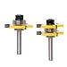 Produktbild Sharplace Groove Router Bit Set, 8mm Schaft Fräser für Oberfräser