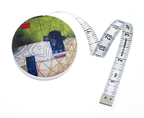 hoechstmass Balzer 80244d de Theo Roll Cinta métrica ROLLFIX Dekor theod Olite, 150 cm/60 Pulgadas, ABS/Polyfibre, 5 x 5 x 1,4 cm