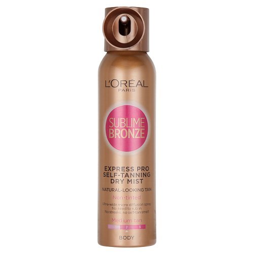 L'Oreal Paris Sublime Self-Tan Body Mist Medium, 150ml