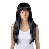 Ladies SEXY 60cm Long Fancy Dress Full Wigs Straight Cosplay Costume Party Wig