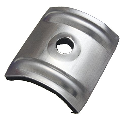 200 Kalotten blank Aluminium 24° für Sinus Profil 76/18 Wellplatten Lichtplatten