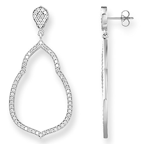 THOMAS SABO Damen-Ohrringe Ohrstecker 925 Sterling Silber Zirkonia weiß H1900-051-14