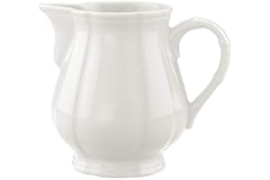 Villeroy & Boch Manoir dzbanek na mleko, 250 ml, wysokość 9,1 cm, porcelana premium, biały