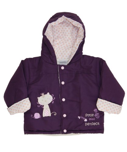 Little Miss Perfect Infant Snow Coat by Nursery Time - Purple - 12-18 months