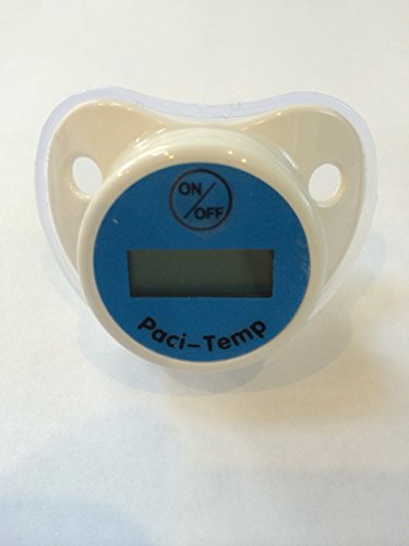 Digital baby dummy thermometer NEW waterproof BLUE