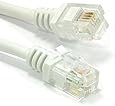 kenable ADSL 2+ High Speed Broadband Modem Cable RJ11 to RJ11 0.5m WHITE