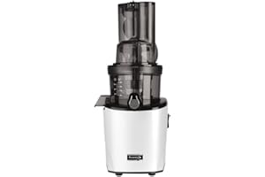 kuvings Spremiagrumi | REVO830 | Spremiagrumi lento | Doppia apertura di riempimento | sistema di taglio automatico | Include set di filtri per frullati e sorbetti | Bianco opaco