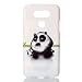 Produktbild Nancen LG G5 / H868 (5,3 Zoll) Hardcase Gefrostet Kunst Handyhülle Anti-rutsch Licht Dünn Etui Backcover Schutzhülle Gemalt Reliefmuster Ultra Klar Giant Panda Case