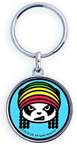 Preisvergleich Produktbild Cadox 777504V Schlüsselanhänger Pandaboo Rasta