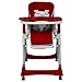 Baby High Chair Bordeaux Red Height Adjustable