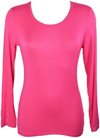 Miss Rouge Long Viscose Women’s Long-Sleeved Top -  Purple - One size