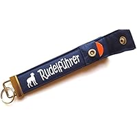 Rhodesian Ridgeback Schlüsselanhänger / Schlüsselband mit Einkaufschip / Chip für: Rhodesian Ridgeback Liebhaber - Geschenk für Hundebesitzer, Hund, Rudelführer