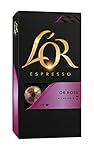 L'Or Espresso Café Or Rose - Intensité 7 - 50 Capsules en Aluminium Compatibles avec les Machines Nespresso&reg; (Lot de 5X10 capsules)