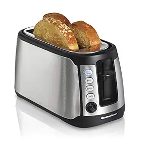 Hamilton Beach 4-Slice Long Slot Keep Warm Toaster