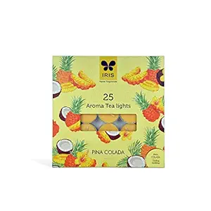 IRIS 25 Aroma Candles (Yellow)